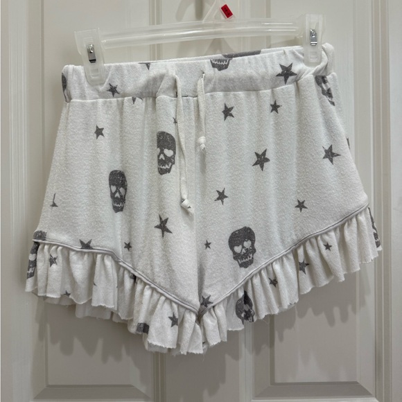 Vintage Havana Other - Vintage Havana High Waist Skull Print Pajama‎ Shorts
